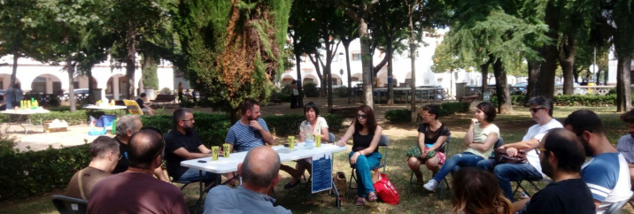 La mesa de cultura de la Trobada Municipalista Girona 2018